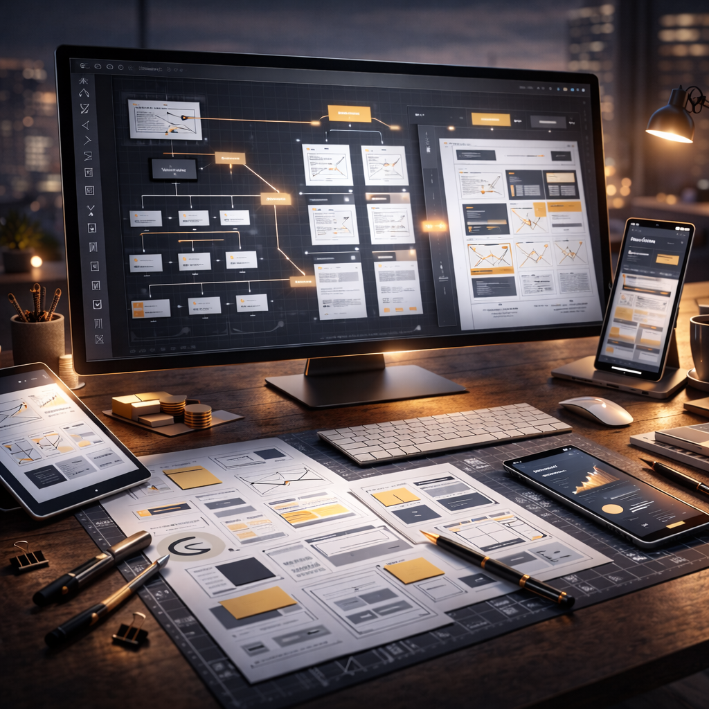 UX/UI design preview